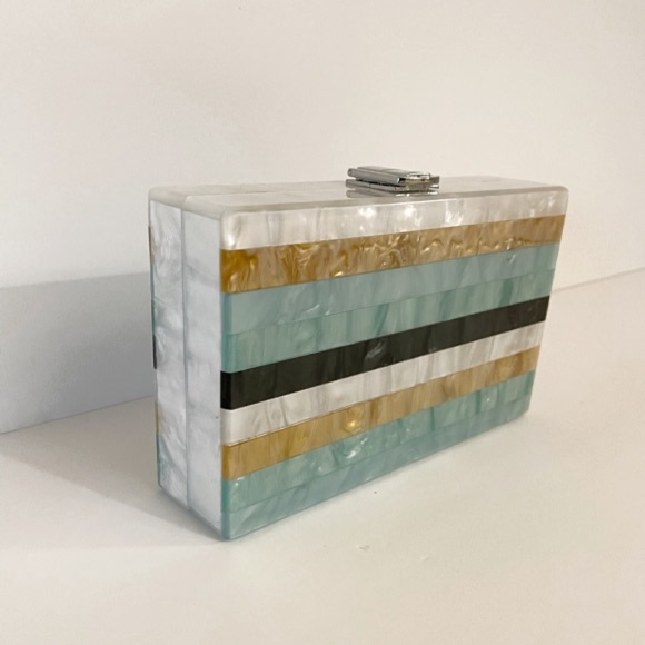 LUCITE EVENING BAG NWT - Picture 5 of 8